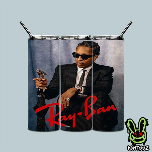 A$AP Rocky As The First Creative Director For Ray-Ban Tumbler-Mug-Cup With Straw