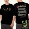 Coachella Merch Cactus Flower 2025 Lineup April 11-13 And 18-20 2025 Merchandise Two Sides Unisex Hoodie T-Shirt