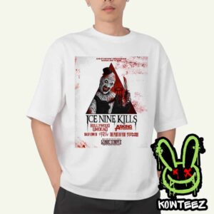 Ice Nine Kills At Sonic Temple Art And Music Festival On May 8-9-10-11 2025 Merch Unisex T-Shirt