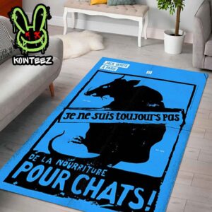 Jack White Merch Poster For Show at Le Trianon in Paris on 22 Feb 2025 Home Decor Rug Carpet