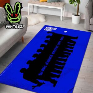 Jack White Merch Poster For Show at Le Trianon in Paris on 23 Feb 2025 Home Decor Rug Carpet