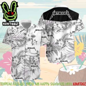 Metallica Floral 2025 Hawaiian Shirt And Beach Short