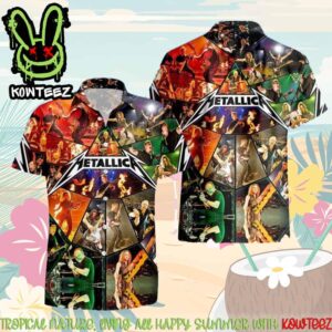 Metallica Live Legends 2025 Hawaiian Shirt And Beach Short