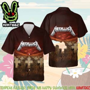 Metallica Master of Puppets 2025 Hawaiian Shirt And Beach Short