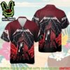 Metallica Red Lightning 2025 Hawaiian Shirt And Beach Short