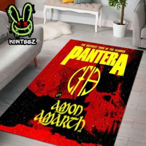 Pantera The Heaviest Tour Of The Summer 2025 With Amon Amarth Schedule List Dates Home Decor Rug Carpet