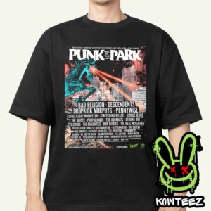 Punk In The Park Merch Poster In Denver Co National Western Stockyards On July 18th 19th 20th 2025 Lineup Unisex T-Shirt