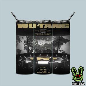 Wu Tang Clan Merch Poster For Forever The Final Chamber Tour With Run The Jewels Tour Dates On June And July 2025 Tumbler-Mug-Cup With Straw