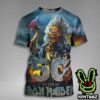 50 Years Of Iron Maiden Run For Your Lives World Tour 2025 All Over Print T-Shirt