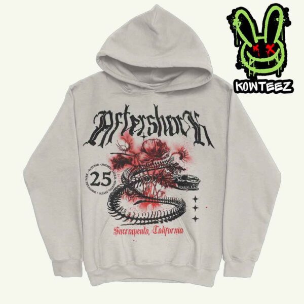 Aftershock 2025 Music Lineup West Coast’s Largest Rock & Metal Festival On October 2-5 2025 Discovery Park Sacramento CA Merch All Over Print Hoodie T-Shirt