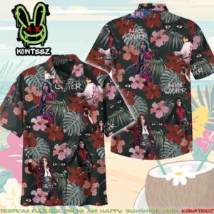 Alice Cooper Palm Tree Coconut Monstera Summer Merch 2025 Hawaiian Shirt And Beach Short