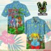 Bad Bunny Love Dolphin Coconut Palm Summer Merch 2025 Hawaiian Shirt And Beach Short