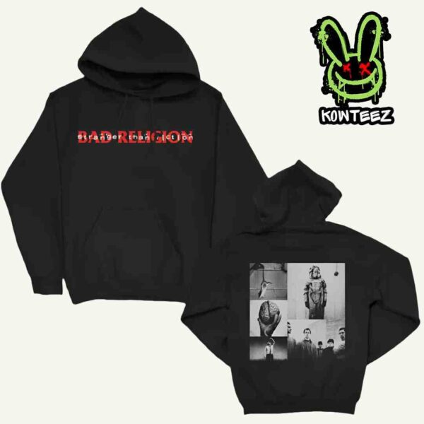 Bad Religion Band Stranger Than Fiction Pullover Two Sides Unisex Hoodie T-Shirt