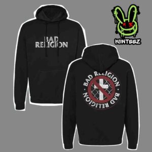 Bad Religion Band World Tour 2025 Merch World Gone Mad Tee Two Sides Unisex Hoodie T-Shirt