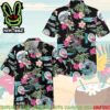 Blink-182 Skull Sea Surfing Merch 2025 Hawaiian Shirt And Beach Short