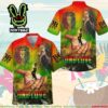 Bob Marley Peace Lover One Love Movie Summer Merch 2025 Hawaiian Shirt And Beach Short