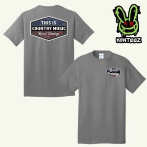 Brad Paisley This Is Country Music Merch Two Sides Unisex T-Shirt