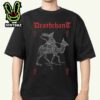 Deathchant Spring Tour Merch 2025 Astro Travel Unisex T-Shirt