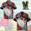 Depeche Mode Memento Mori 44 Years Of The Memories 1980-2024 Summer Merch 2025 Hawaiian Shirt And Beach Short