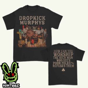 Dropkick Murphys Merchandise This Machine Kills Fascists Album Two Sides Unisex T-Shirt