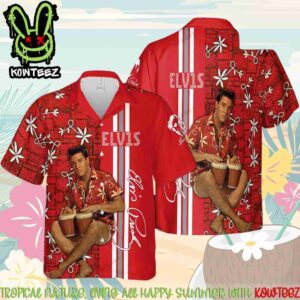 Elvis Presley Aloha Hawaiian Shirt And Beach Short