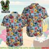 Elvis Presley Blue Hawai Aloha Aloha Hawaiian Shirt And Beach Short