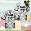 Elvis Presley Vintage Aloha Aloha Hawaiian Shirt And Beach Short