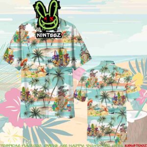 Grateful Dead The Dancing Bears Beach Summer Merch 2025 Hawaiian Shirt And Beach Short