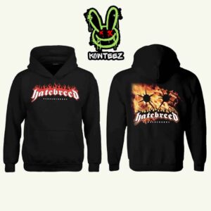 Hatebreed Merch 2025 Perseverance Two Sides Pullover Hooded Sweatshirt Shirt