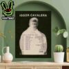 Iggor Cavalera Merch For Europe And Ireland Tour April And May 2025 Home Decor Poster Canvas