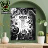 Initiate Spring US Tour Dates 2025 With Pale Green Stars And Bad World Home Decor Poster Canvas