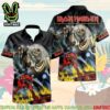 Iron Maiden America The Book Of Soul Merch 2025 Hawaiian Shirt And Beach Short