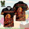 Iron Maiden Death on the Road Inferno Merch 2025 Hawaiian Shirt And Beach Short