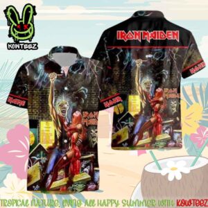 Iron Maiden Electric Street Eddie Merch 2025 Hawaiian Shirt And Beach Short