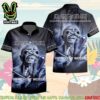 Iron Maiden Floral Skull Fusion Merch 2025 Hawaiian Shirt And Beach Short