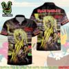 Iron Maiden Live After Death Electric Storm Merch 2025 Hawaiian Shirt And Beach Short