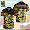 Iron Maiden Powerslave 1984 Breakthrough Merch 2025 Hawaiian Shirt And Beach Short