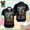 Iron Maiden Retro Vibes Merch 2025 Hawaiian Shirt And Beach Short