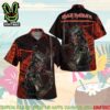 Iron Maiden Samurai Warrior Senjutsu Merch 2025 Hawaiian Shirt And Beach Short