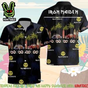 Iron Maiden Stranger in a Strange Land Merch 2025 Hawaiian Shirt And Beach Short