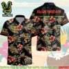 Iron Maiden This Time It Is War Merch 2025 Hawaiian Shirt And Beach Short