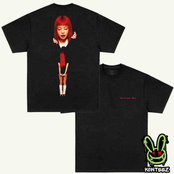 Jennie BLACKPINK Signed Ruby 1st Studio Album Two Sides Unisex T-Shirt