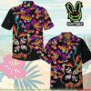 Kiss Band All The Albums Summer Merch 2025 Hawaiian Shirt And Beach Short