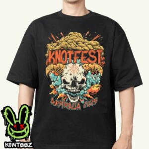 Knotfest Merch Shirt Australia 2025 Exploding Goat Unisex T-Shirt