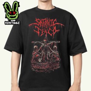 Satanic Tea Co Merch Steeping Cross Unisex T-Shirt