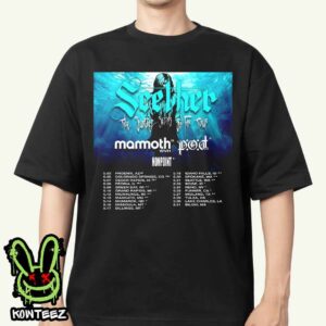 Seether With Mammoth Wvh Pod And Nonpoint The Surface Seems So Far Tour May 2025 Merch Unisex T-Shirt