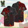 Slayer Rock Band Blood Reign Merch 2025 Hawaiian Shirt And Beach Short