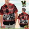 Slayer Rock Band Palm Paradise Merch 2025 Hawaiian Shirt And Beach Short