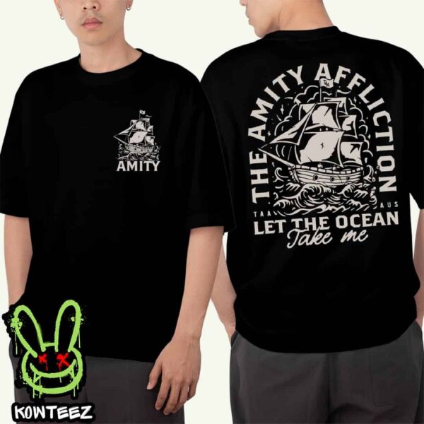 The Amity Affliction Merchandise Let The Ocean Take Me Two Sides Unisex T-Shirt