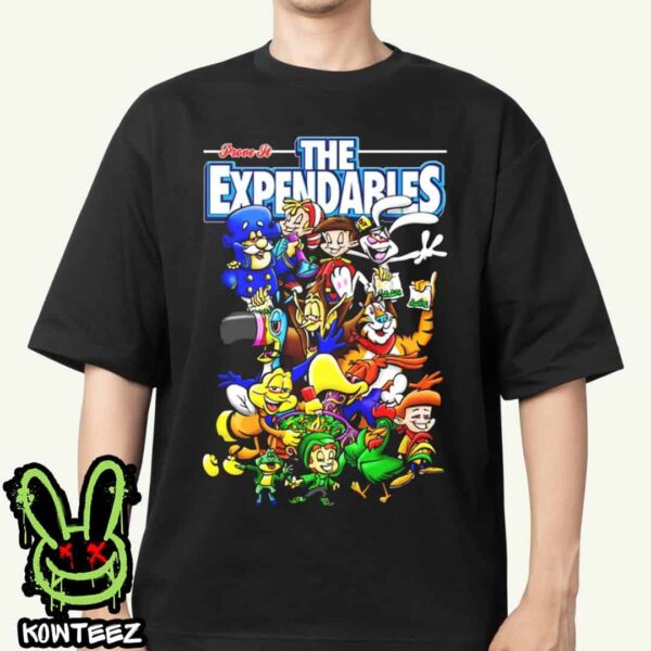 The Expendables Band Merch Cereal Unisex T-Shirt